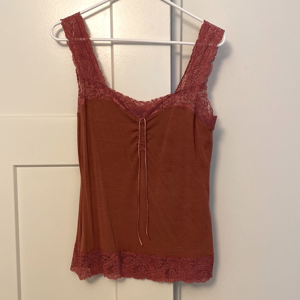 Soft Cami with lace detail